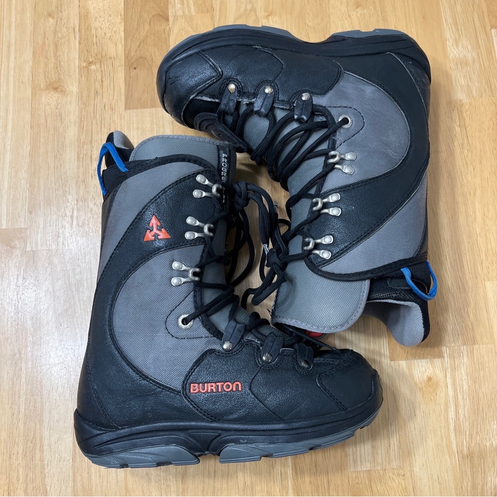 Burton Progression Black Snowboard Boots Mens Size 7